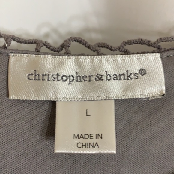 Grey taupe tank, large, in perfect condition! - Picture 3 of 4